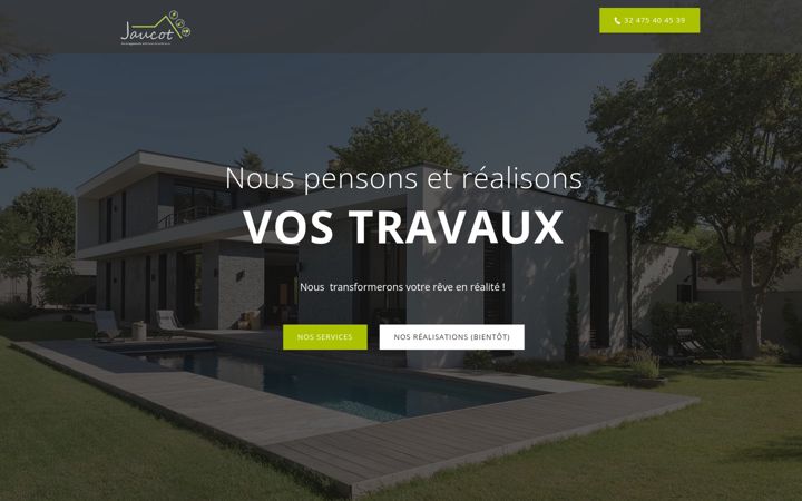 Screenshot of jaucot.be