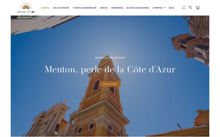 Screenshot of jaunecitron.net