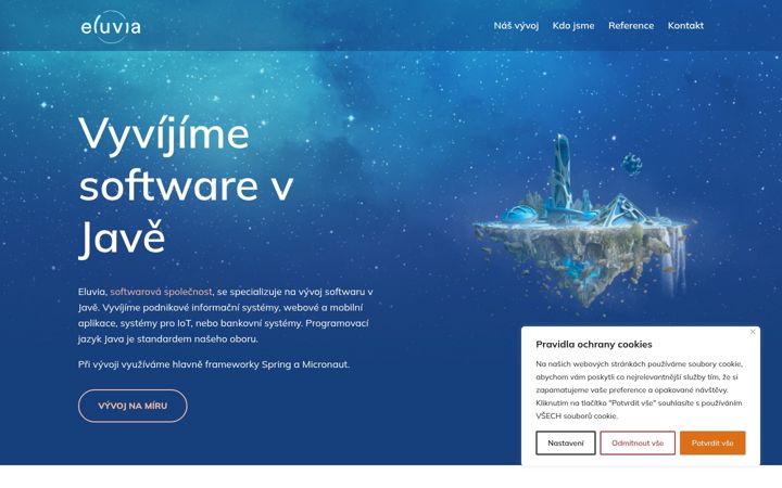 Screenshot of java-vyvoj.cz