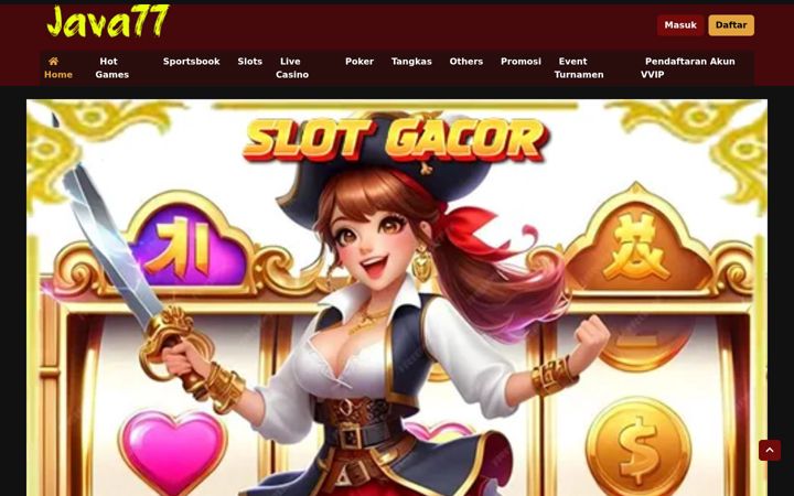 Screenshot of java77.org
