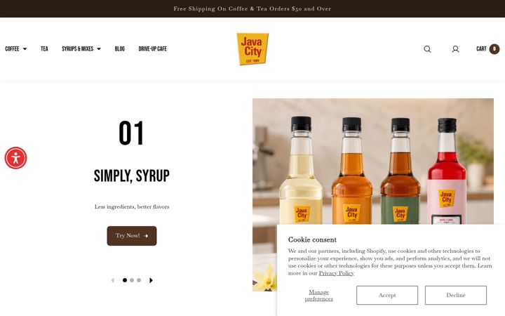Screenshot of javacity.com