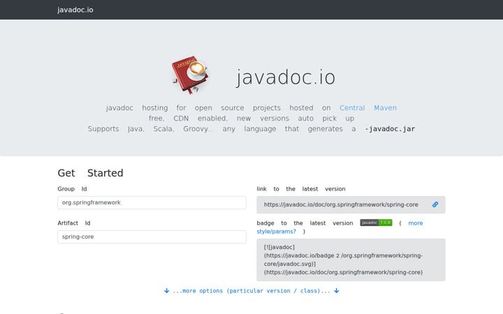 javadoc.io