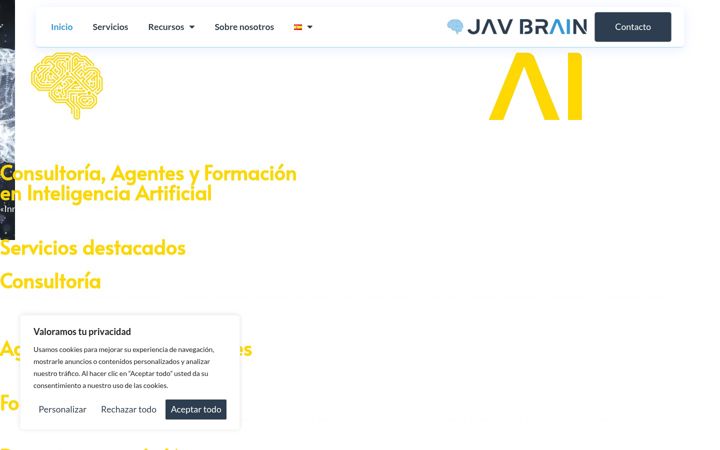 Screenshot of javbrain.com