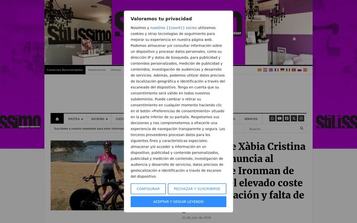 Screenshot of javea.com