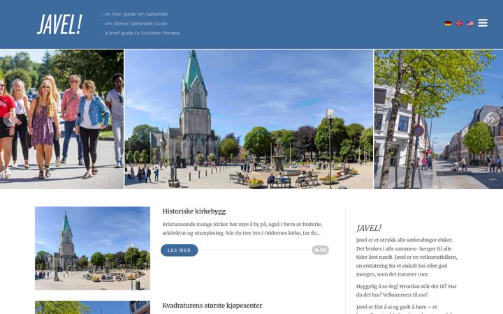 Screenshot of javel.info