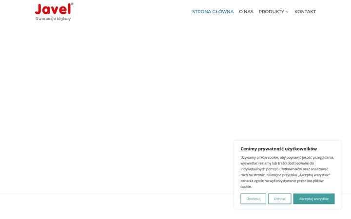 Screenshot of javel.pl
