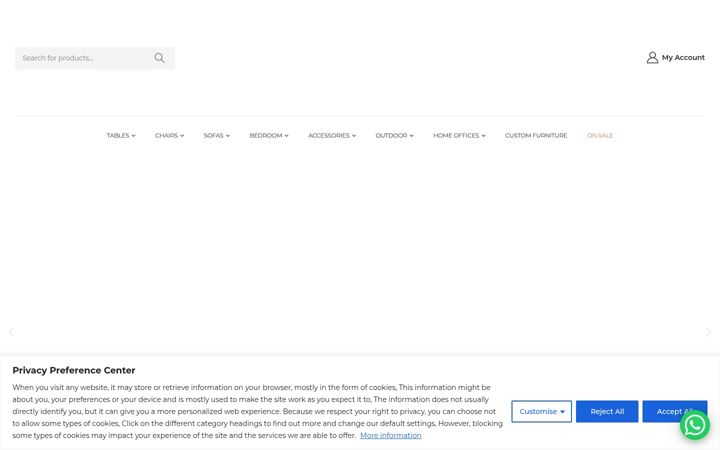 Screenshot of javellfurniture.com