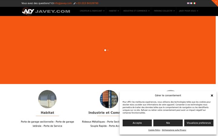 Screenshot of javey.com