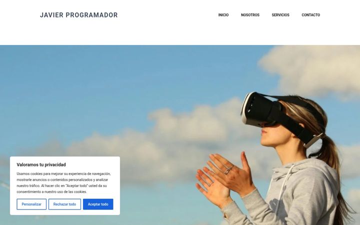 Screenshot of javier-programador.es