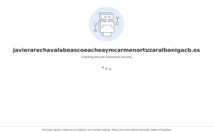 Screenshot of javierarechavalabeascoeacheaymcarmenortuzaralbonigacb.es