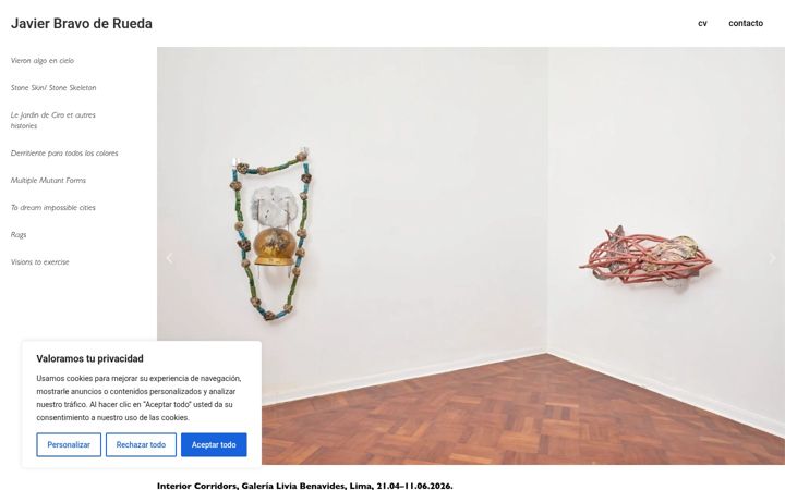 Screenshot of javierbravoderueda.com