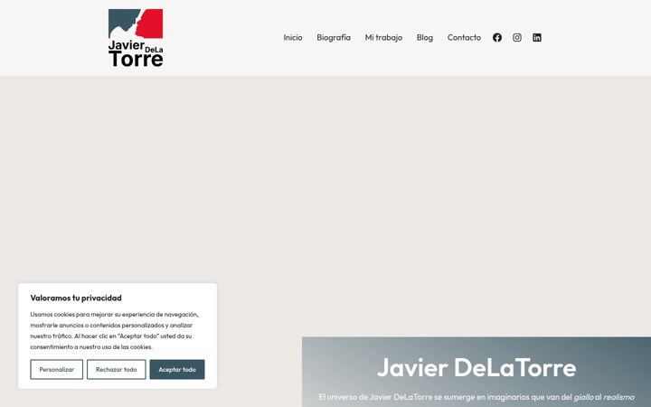 Screenshot of javierdelatorre.info