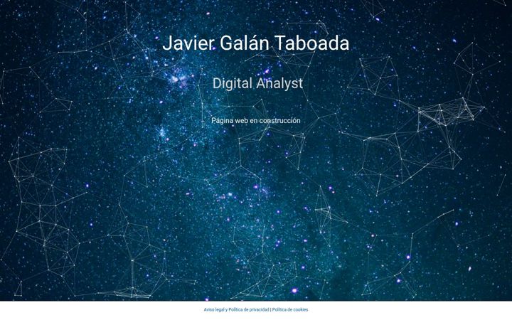 Screenshot of javiergt.es
