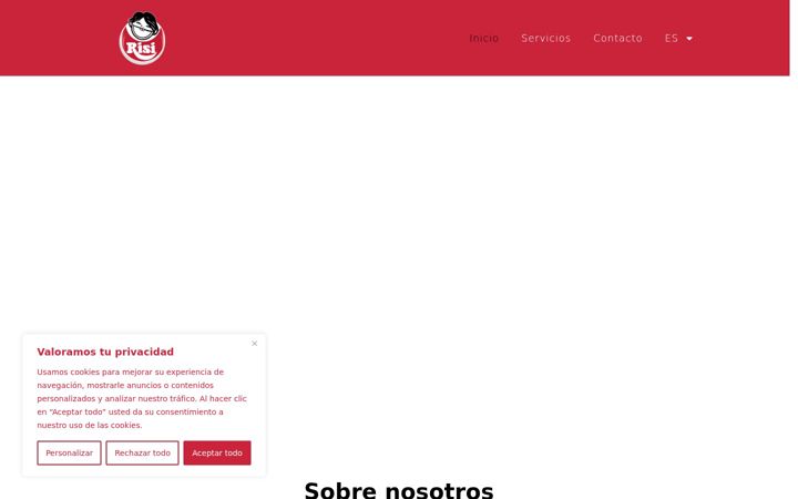 Screenshot of javierrisi.com