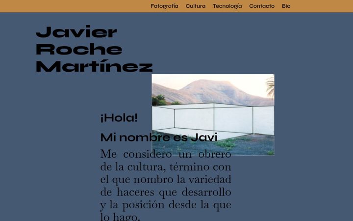 Screenshot of javierroche.es