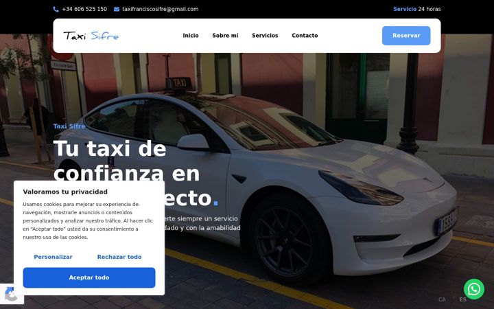 Screenshot of javiersifre.es