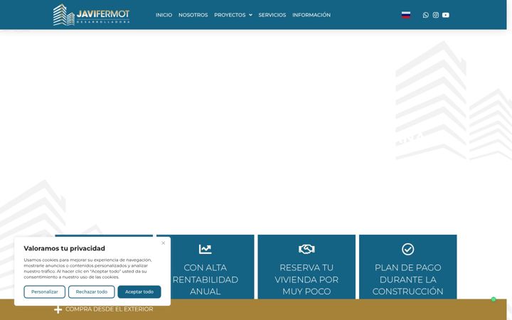 Screenshot of javifermot.com