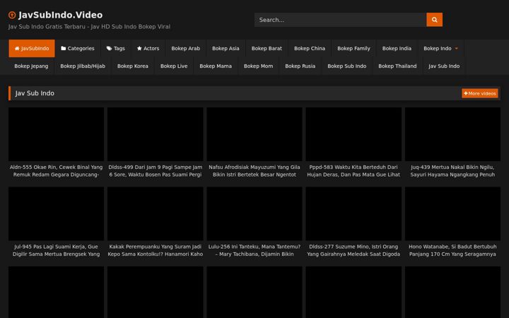 Screenshot of javsubindo.video