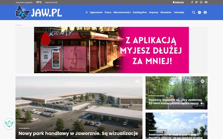 Screenshot di jaw.pl