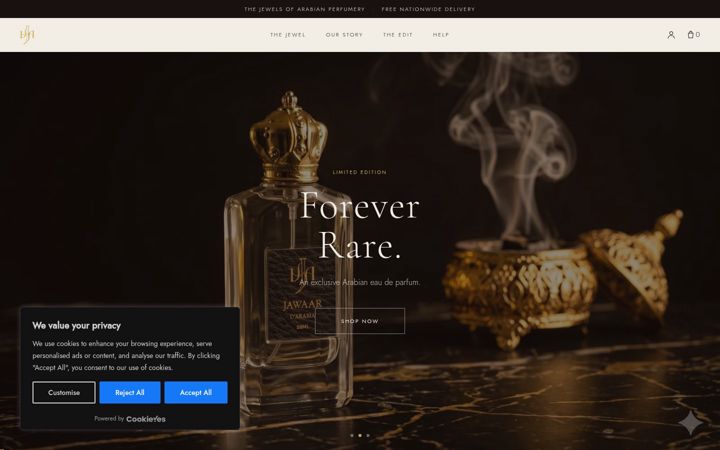 Screenshot of jawaar.com