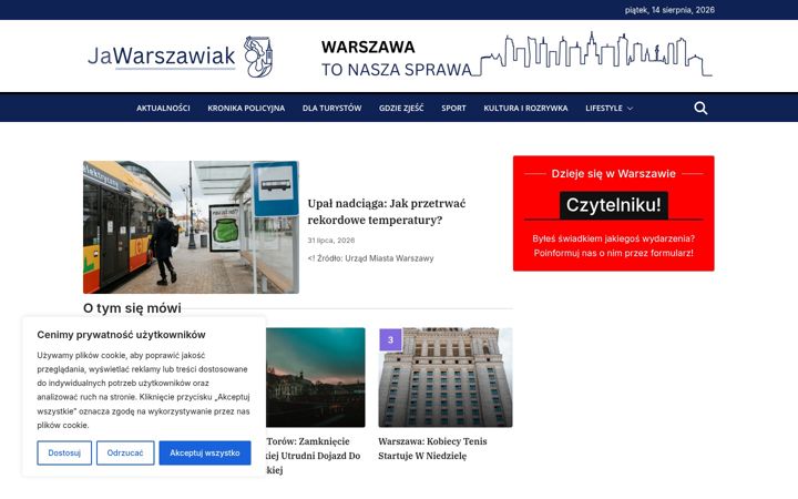 Screenshot of jawarszawiak.pl