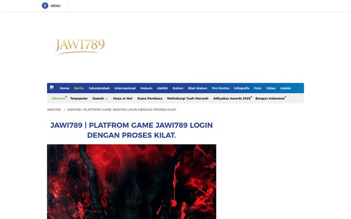 Skärmbild av jawi789.com