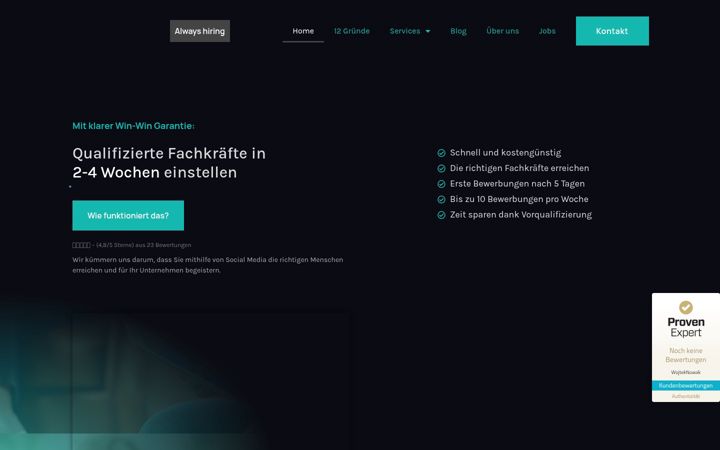 Screenshot of jawomedia.de