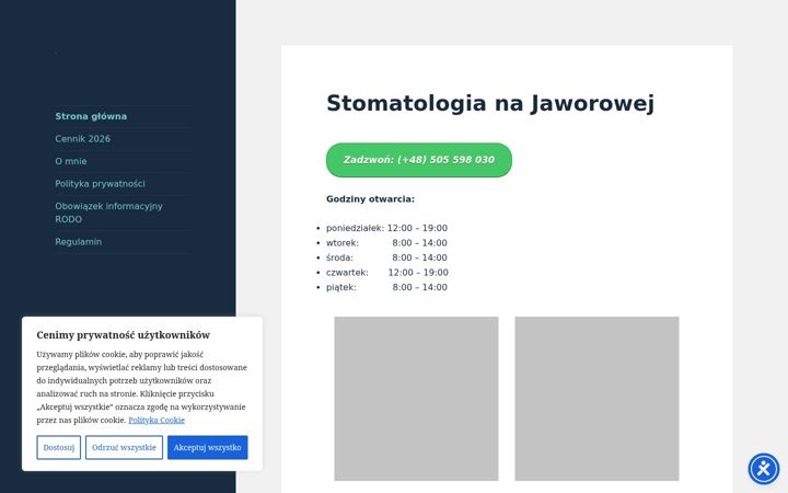 Screenshot of jaworowa-dent.pl