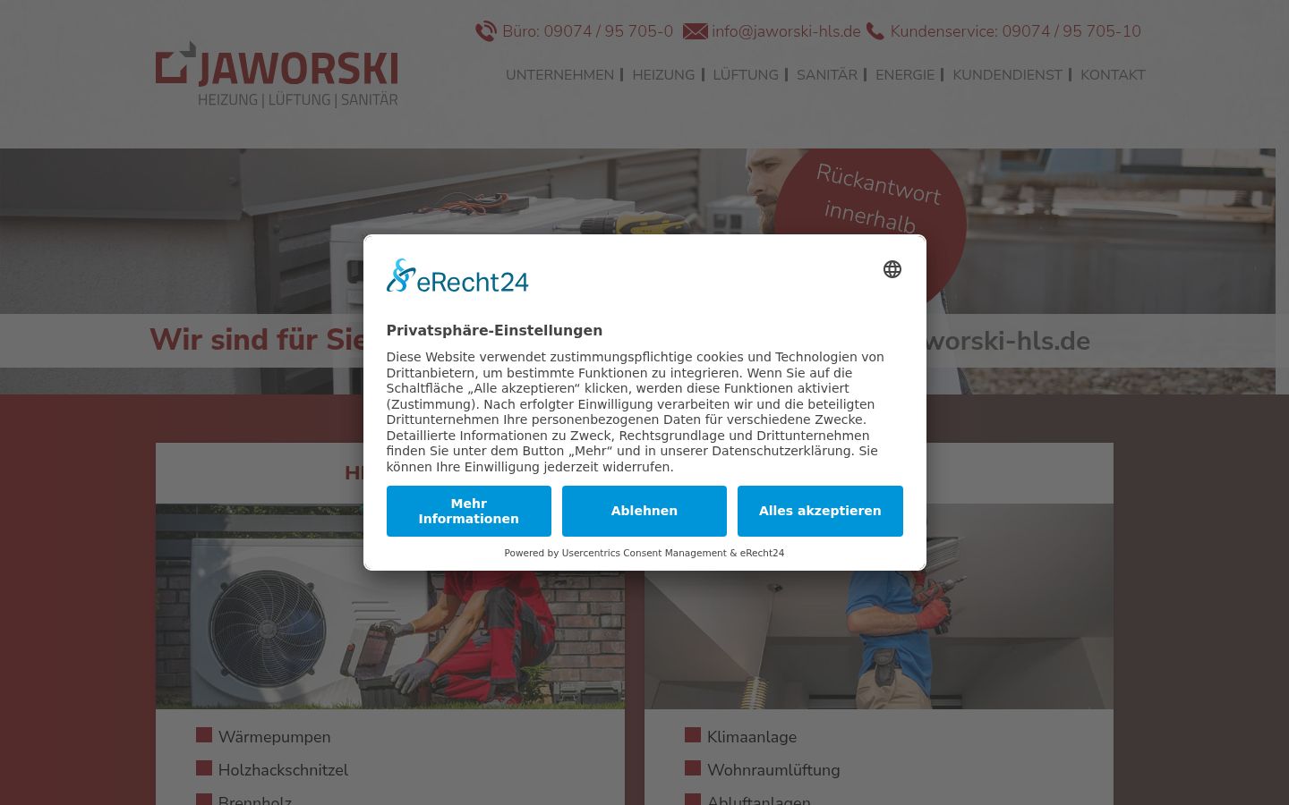 Snímek obrazovky baneru souhlasu zobrazeného před jakoukoli interakcí