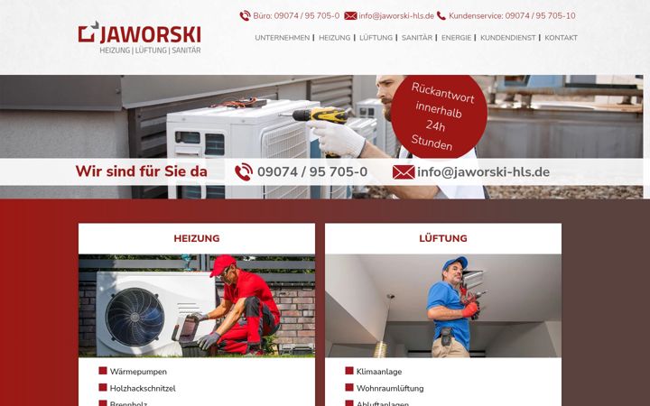 Screenshot of jaworski-hls.de