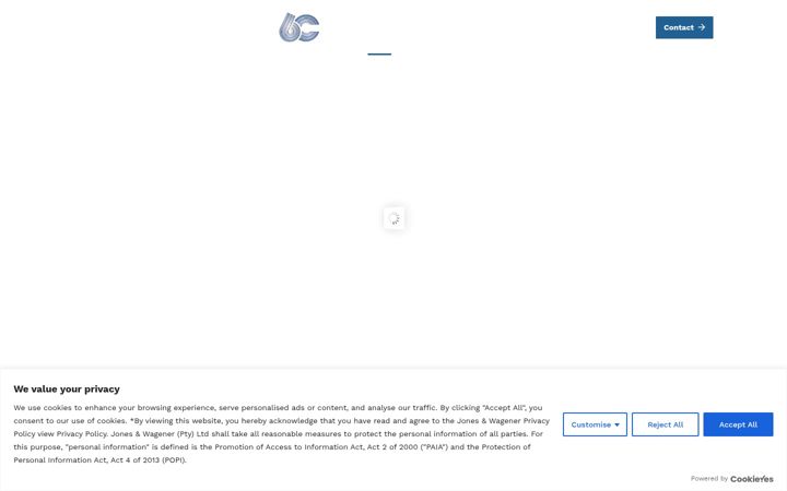 Screenshot of jaws-int.com