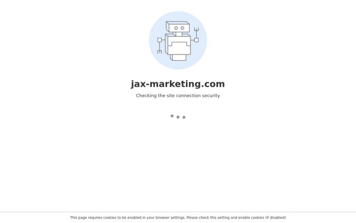 Screenshot of jax-marketing.com