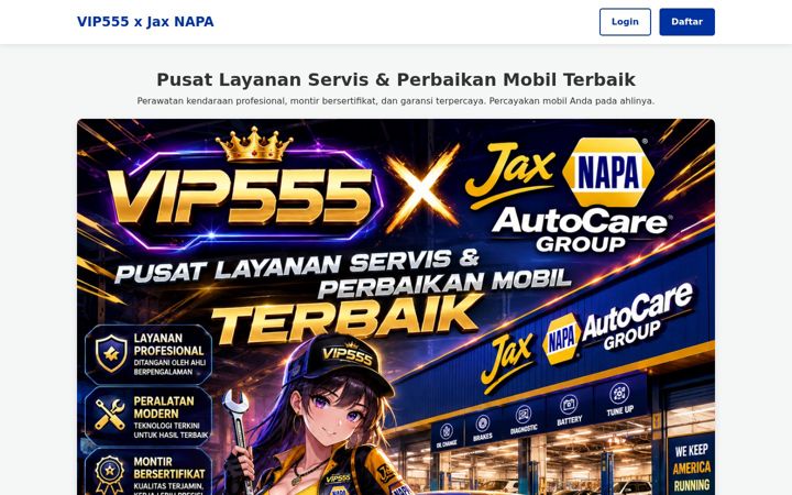 Screenshot of jaxnapaautocaregroup.com
