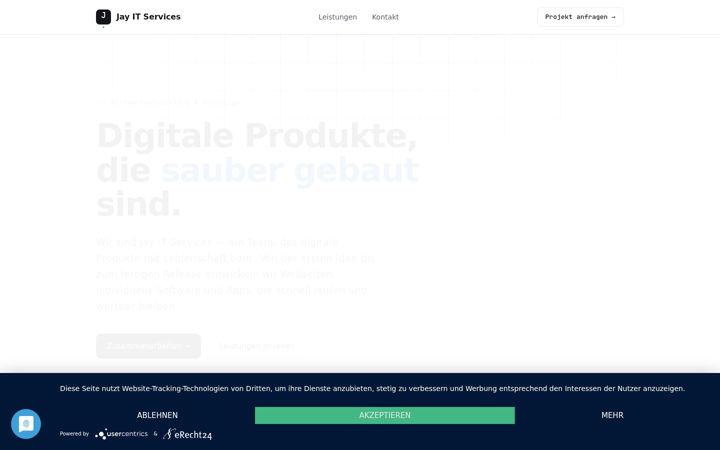 Screenshot of jay-itservices.com