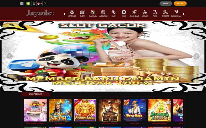 Screenshot of jaya-slot.com