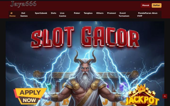 Screenshot of jaya666.net