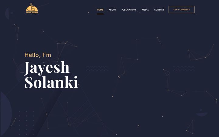 Ekraanipilt saidist jayeshsolanki.in