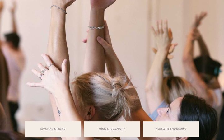 Screenshot of jayjayyoga.com