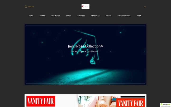 Screenshot of jaylilrose.com