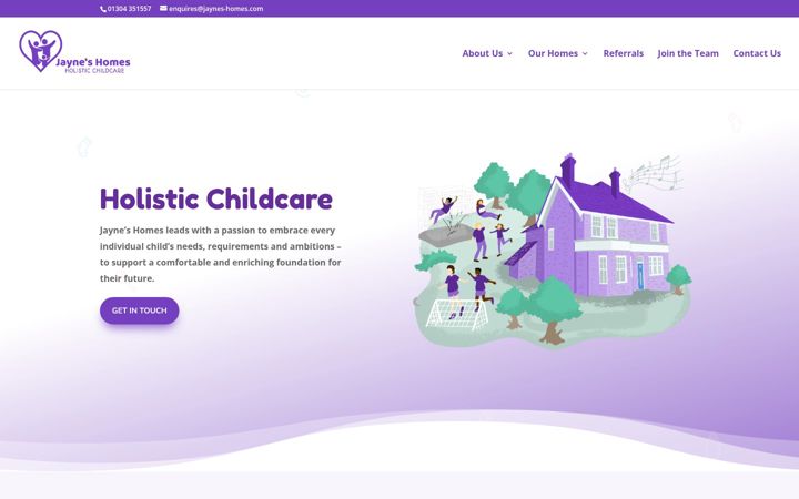 Screenshot of jaynes-homes.com