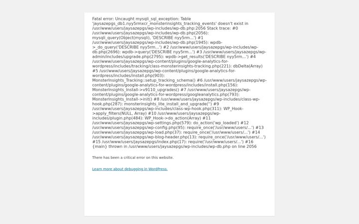 Screenshot of jaysautocare.co.za