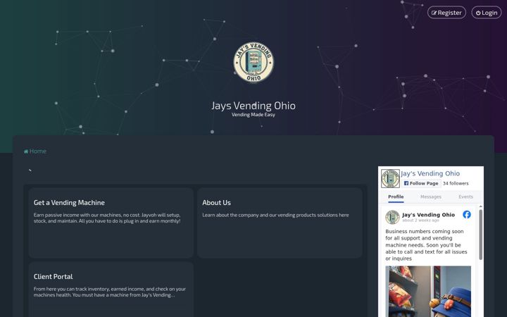 Screenshot of jayvoh.com