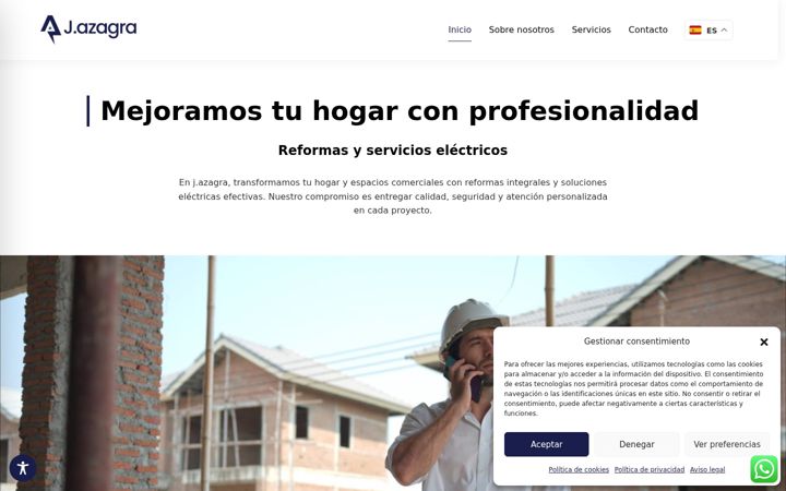 Screenshot of jazagra.com