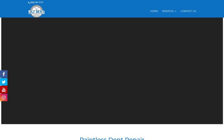 Screenshot of jazdent.com