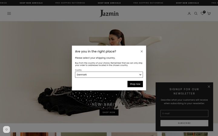 Ekrānuzņēmums no jazmin.pk