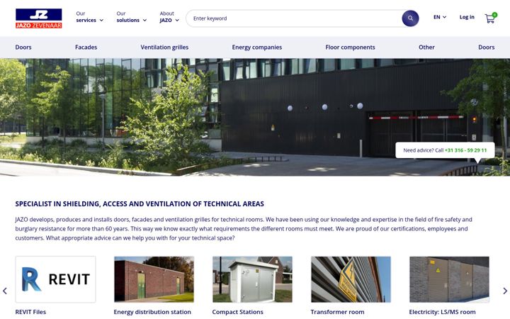 Screenshot of jazo.com