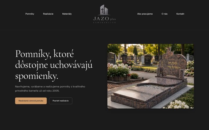 Screenshot of jazoplus.sk