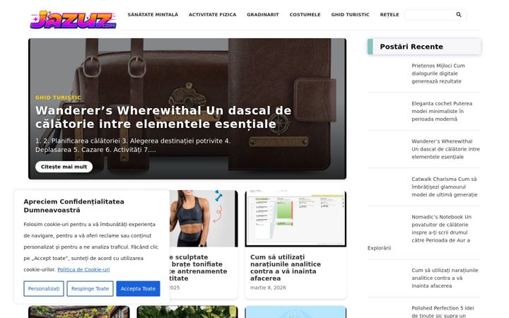 Screenshot of jazuz.com