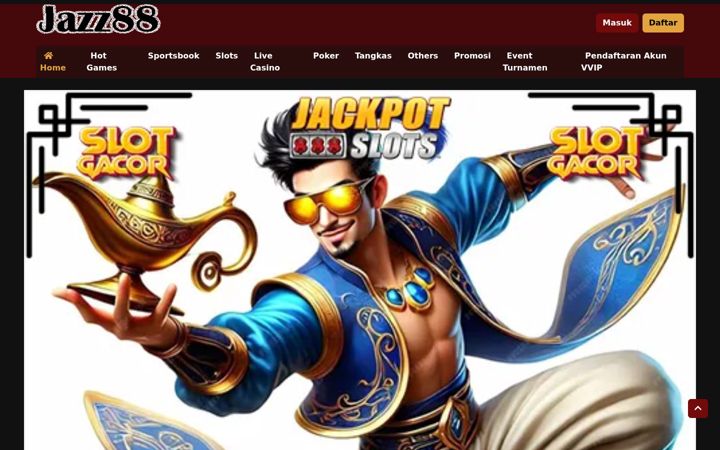 Screenshot of jazz88slot.com