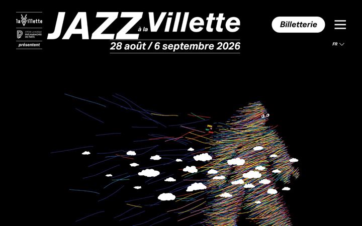 Screenshot of jazzalavillette.com